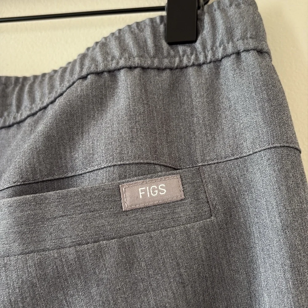 Figs Men’s Tansen Jogger Scrub Pants Grey Size‎ M/S Medium Short